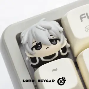 Lobo Keycaps Bluelock Tsugumi Seishiro Anime Character Merchandise Kawaii Esc Replacement Mechanical Keyboard Accessory Keycap
