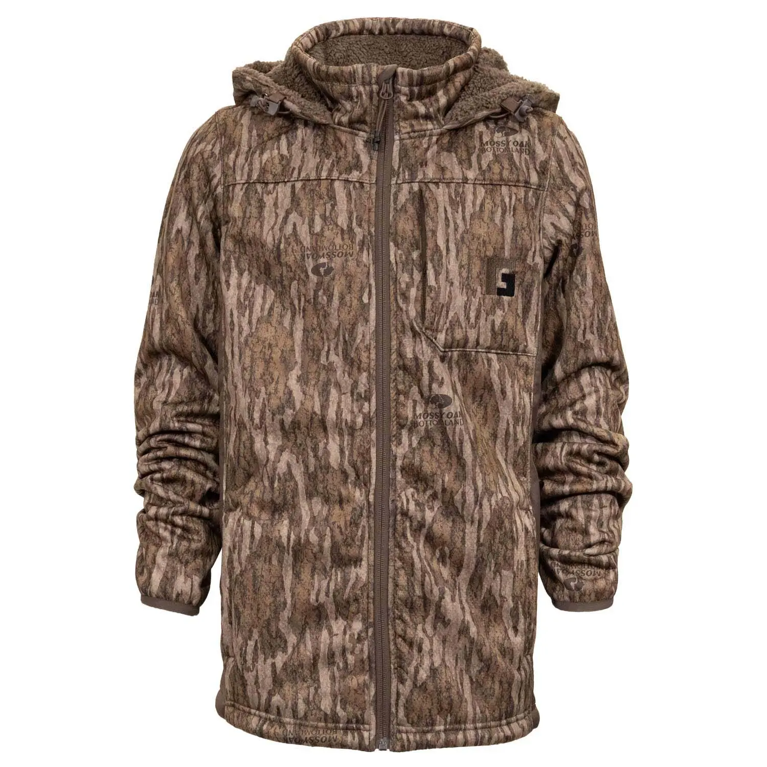Rogers Sporting Goods Terik G2 Whitetail Youth Hooded Jacket, Polyester Outdoor Wear with Full Zipper and Pockets