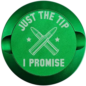 Just The Tip I Promise-My Tyn Co. Custom Aluminum ZYN Tyns for ZYN Pouches Waterproof and Airtight, 2 Compartments! Organiser Lightweight