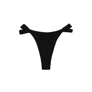 Morocco Bottom - Black Crinkle