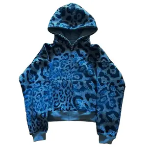 Y2K style leopard print hooded sweatshirt paired with comfortable casual sports pants, trendy on the street, stylish and unique design, perfect for autumn and winter, neutral fashion set, ultimate comfortRAIMENTRY