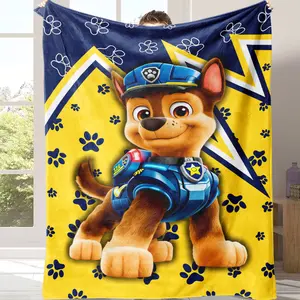 P-Patrol Cute Cartoon Dog HD Blanket,Soft Throw Blanket for Home Bedroom Bed Sofa Picnic Travel Cover Blanket Kids Gift Cover Suitable for all four seasons A gift suitable for fans, friends and children
