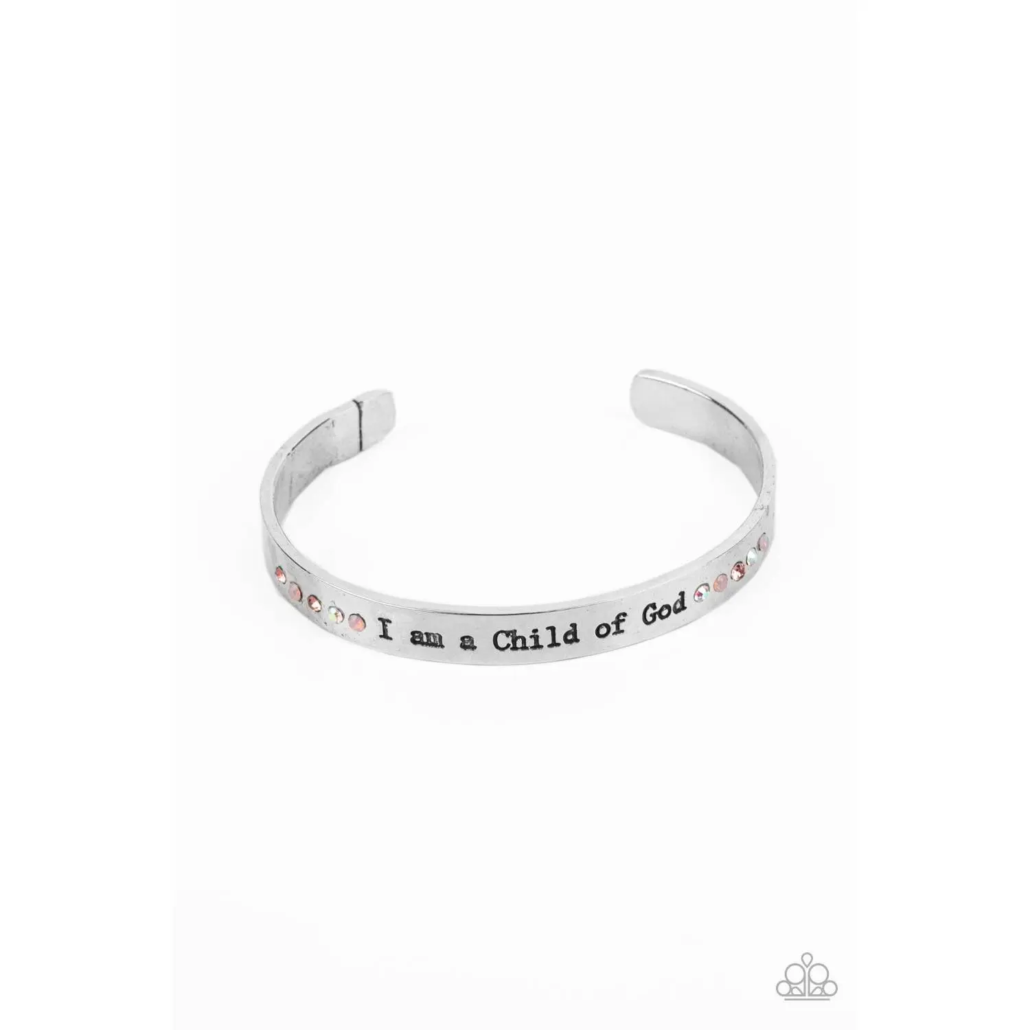 Divine Display - Pink Cuff Bracelet
