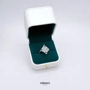 MINARA 950 Silver ANILLO NUDO LUNA