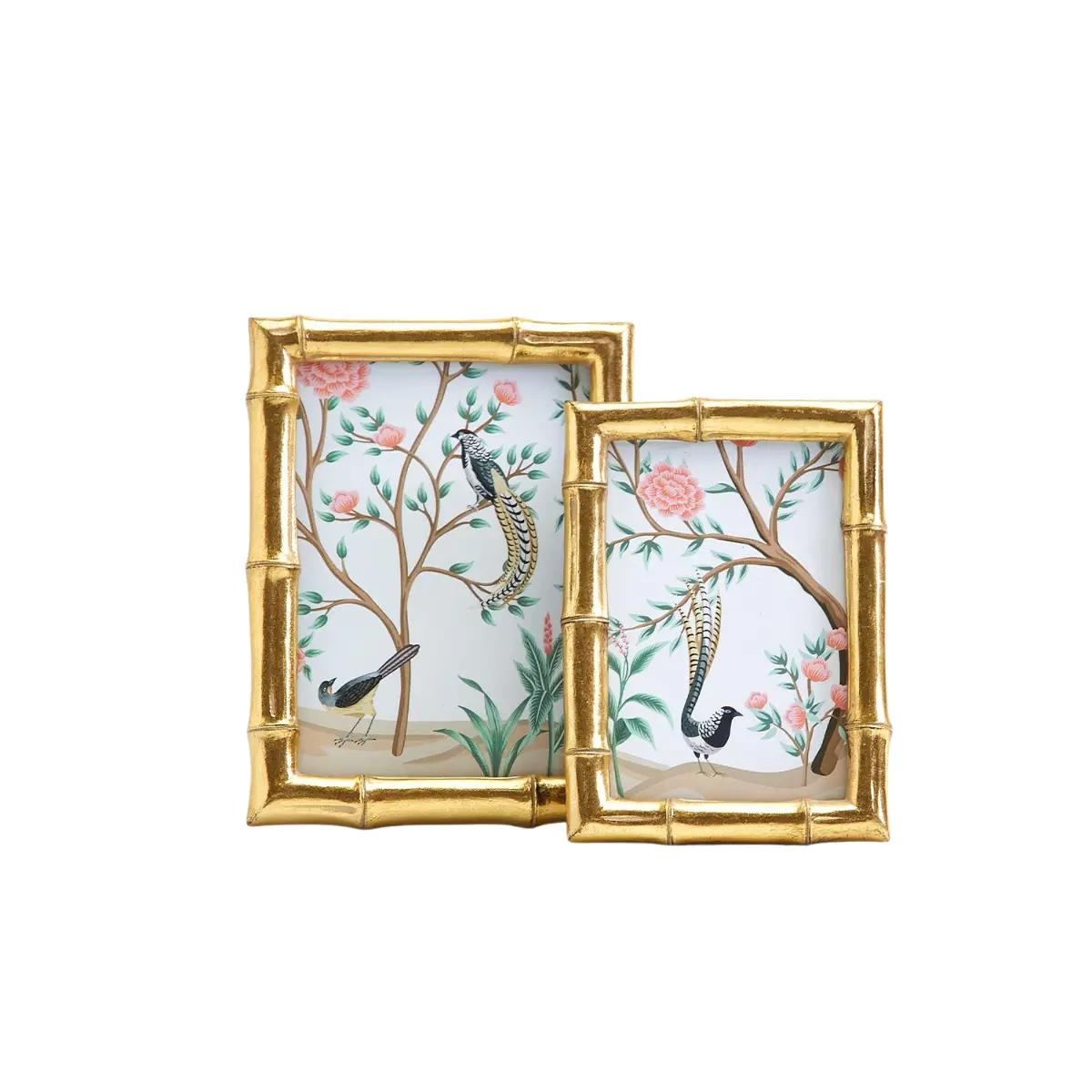 Gold Bamboo Frame, Set of 2
