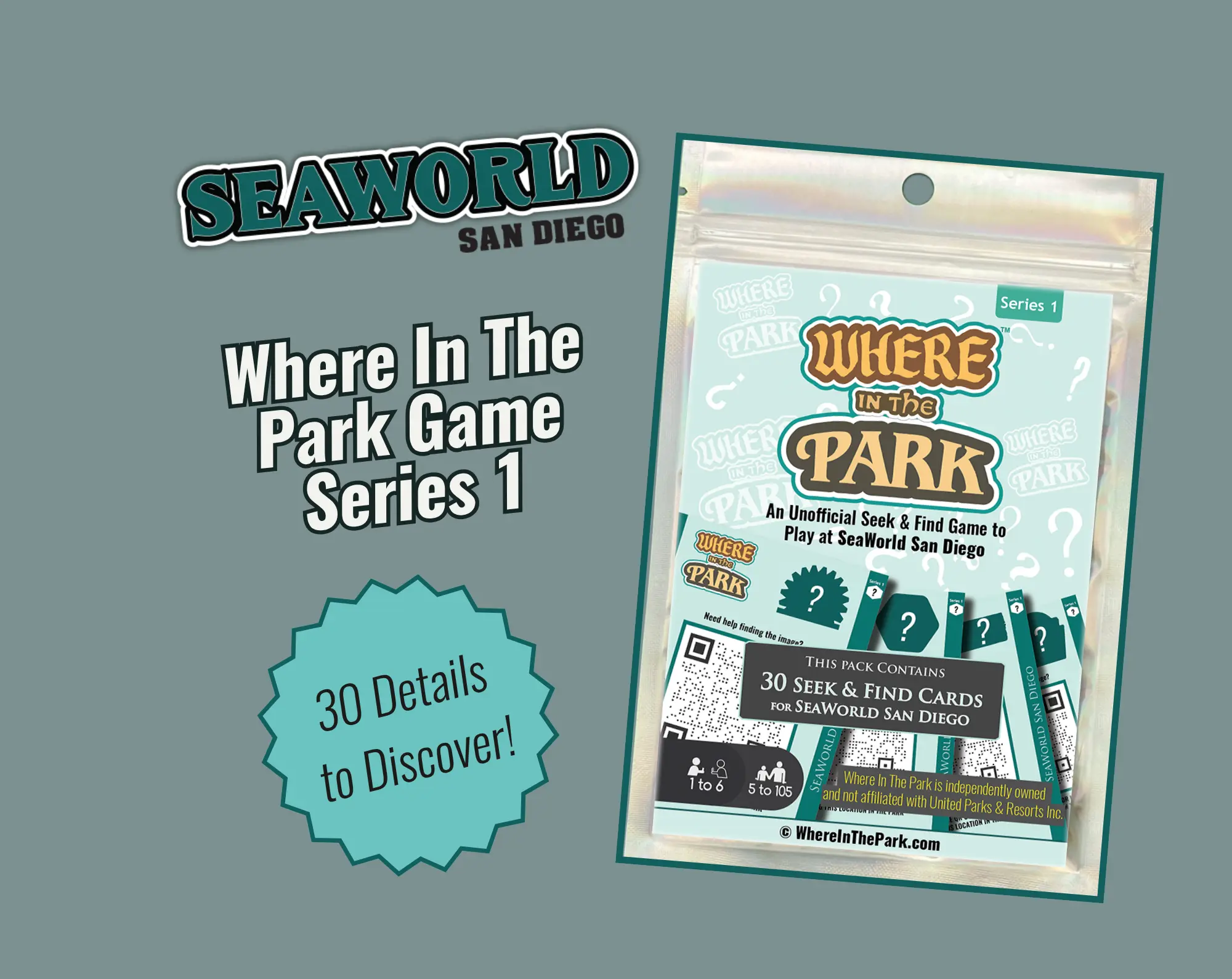 SeaWorld San Diego - Where In The Park Game