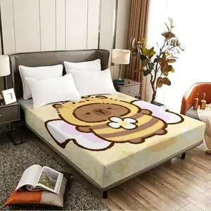 This bee-shaped cartoon bear foam mattress is suitable for bedrooms, rental apartments, and student dormitories. A must-have for sleep.