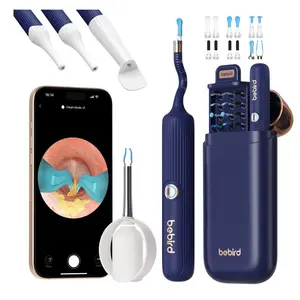 Smart Visual Ear Cleaner, 1 Box Waterproof Ear Wax Removal Tool with 4 Cleaning Modes, Suitable for Adults & Teens, Earwax Removal Products, Ear Wax Removal Kit, Ear Wax Removal Tool, Ear Cleaner Camera