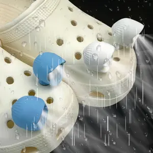 2pcs PVC LED Shoe Lights Charms Accessories for Night Rides, Walks & Dog Walks,Shoes Charms, 3 Lighting Modes
