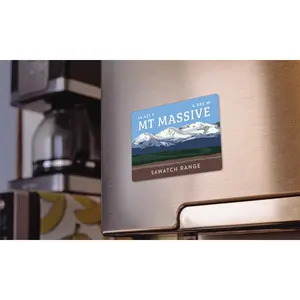 Mount Massive Colorado 14er Magnet