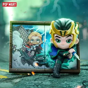 [Spanish] – POP MART Marvel Figuras de la serie en Marco de Fotos, Caja Sorpresa