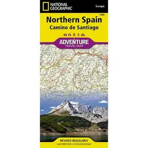 Northern Spain: Camino de Santiago Map -- National Geographic Maps - Adventure, Sheet Map, Folded