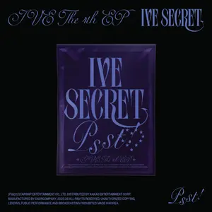 Ive - Ive Secret (Psst!Ver.) Ive The 4th EP  [COMPACT DISC - CD] Photo Book, Photos, Poster, Stickers
