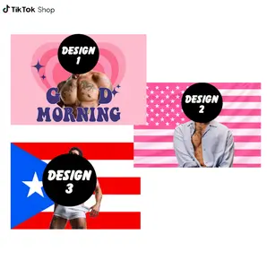 Bunnie Flag, Puerto Rico Flag, PR Flags, Bunnie Banner, Puerto Rico Gifts, Boricua Gifts