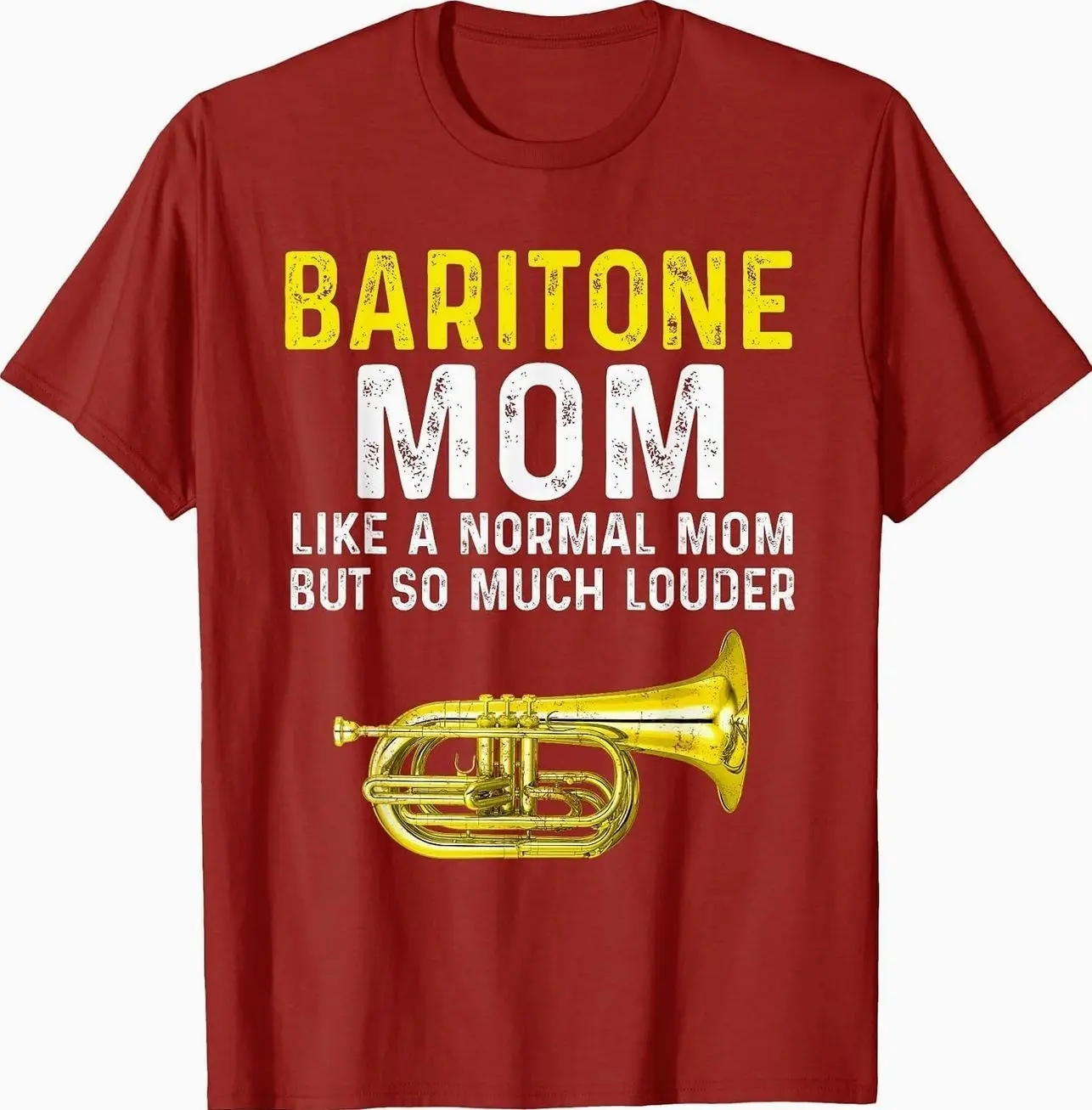 Baritone Mom Marching Band T-Shirt UFN