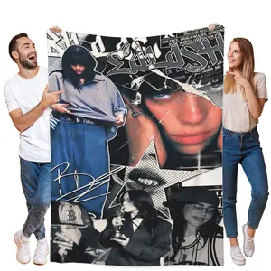 Billie Aesthetics Printed Design Ultra-Soft Flannel Blanket - Warm and Comfortable, a Must-Have for Sofas, Bedrooms,and Offices, and the Perfect Gift
