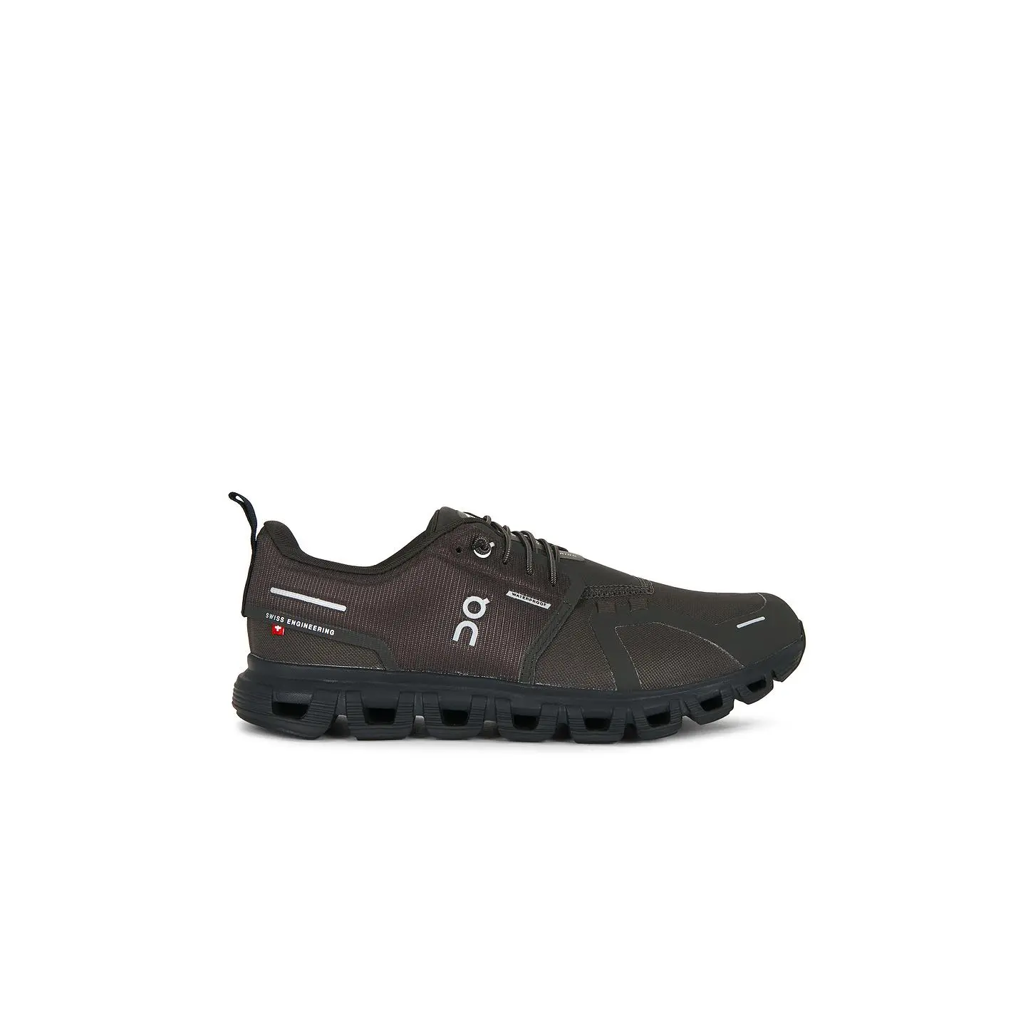 Women's On Cloud 6 WP Athletic Mesh Sneaker - Waterproof Volleyball Sportswear, Espresso & Black Sports Footwear