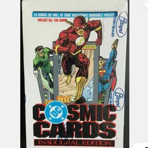 1991 IMPEL D.C. COSMIC CARDS BOX- 36 Factory Sealed packs