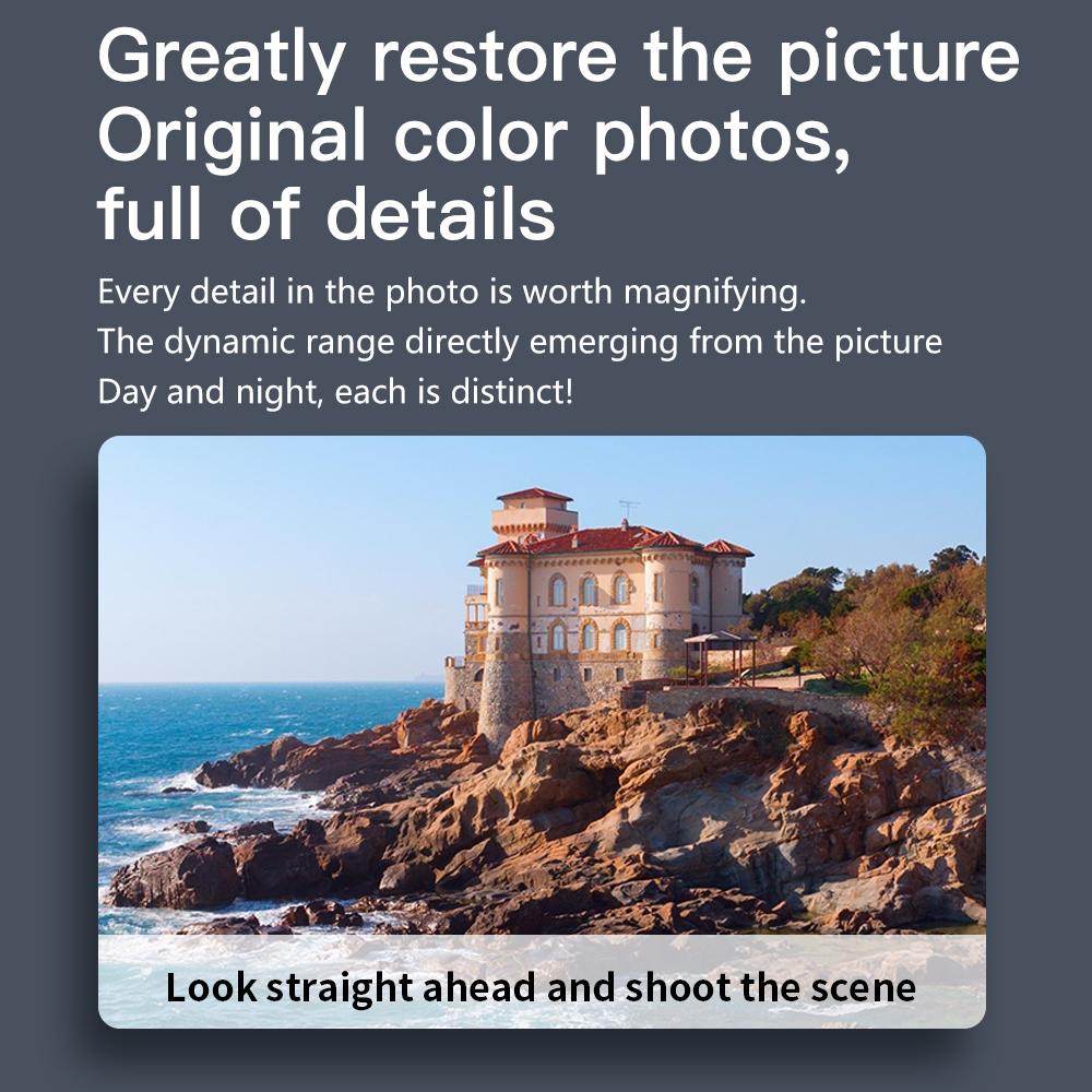 Drone with 8K  Dual Camera, 2000m / 6562ft Long Range for Beginners, Large Remote Screen & Body LCD Display, Brushless Motors, Optical Flow Stable Quadcopter, 2 Batteries