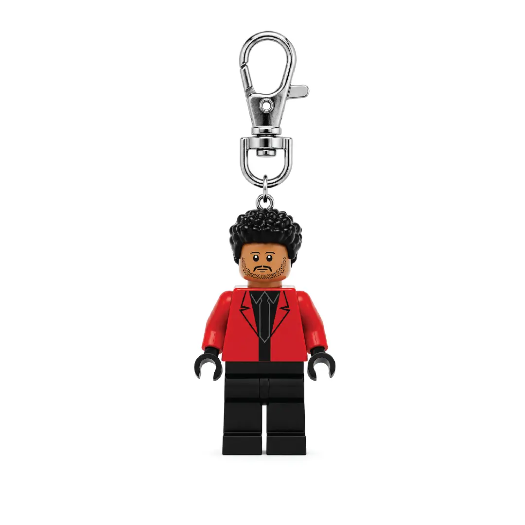 Keychain - Red Jacket Black Pants Figure with Clip-on Hook for Accessories Keychain - Red Jacket Black Pants Figure with Clip-on Hook for Accessories