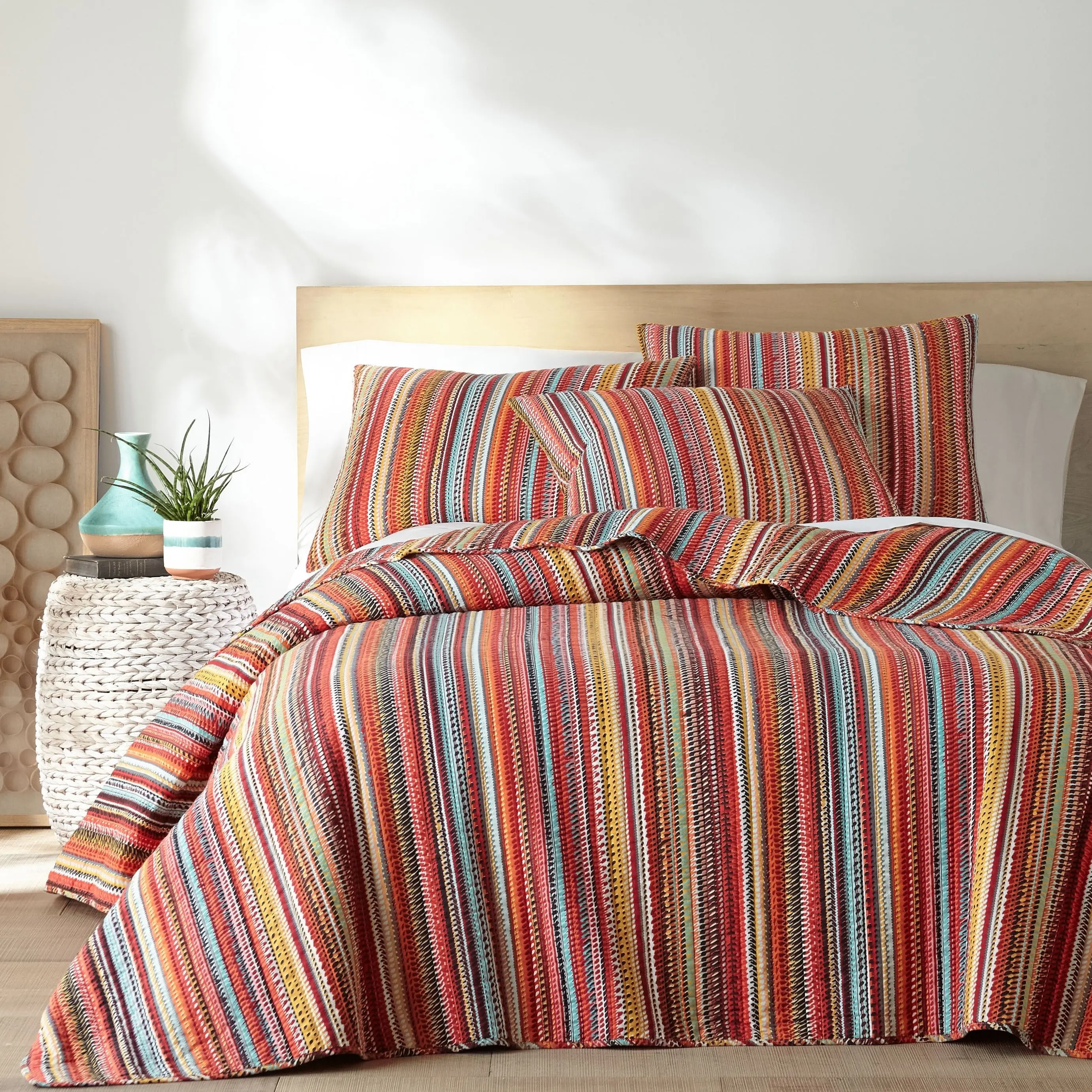 Uluru Stripe Quilt Set