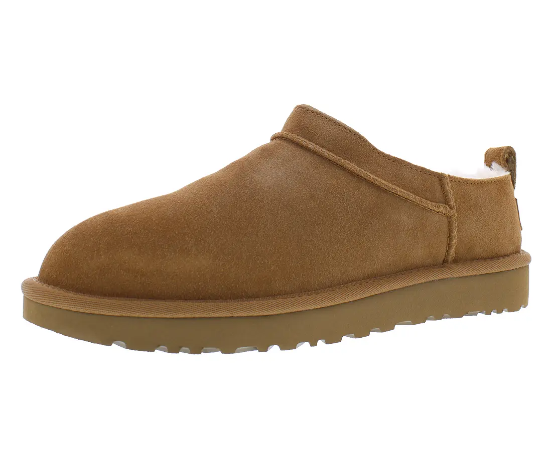 UGG Women's Classic Micro Low-Cut Ankle Boots in Genuine Suede with Plush Wool Lining, Casual Winter Comfort Footwear, Walking Shoes