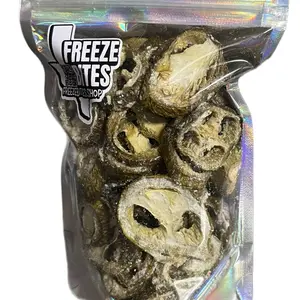 Spicy Ranch Crispy Jalapeños Freeze-dried Crunchy Chip Ranch Flavor Dry Snack 0.7oz