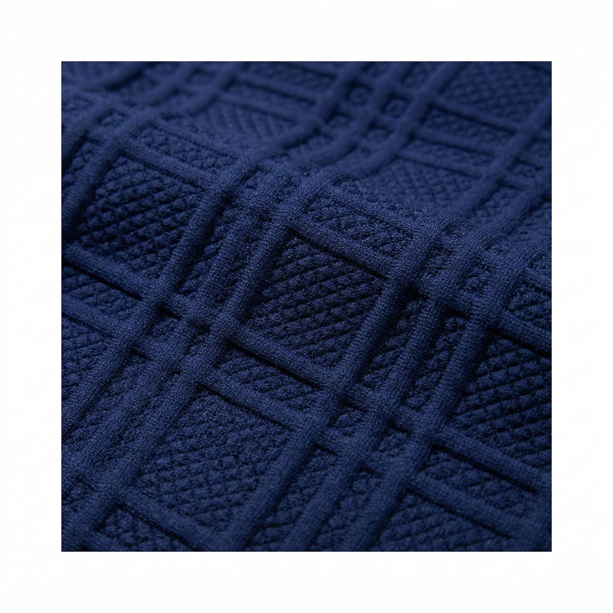 Men's Casual 2 Piece Set, Textured V Neck Short Sleeve Shirt & Shorts for Daily Wear