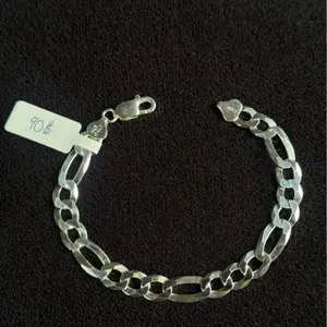 Esclava fígaro de plata 925 de 8 inch