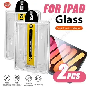 Tempered Glass Screen Protector for iPad A16 11th Gen & 10/9 Inch Models, Anti Scratch Impact Protection, Easy Install Film Guard