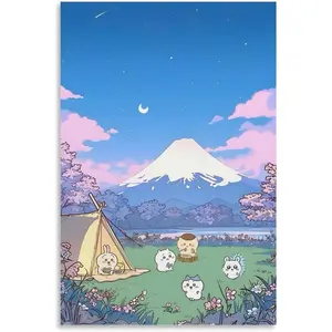 Anime Chiikawa Poster Print (20) Canvas Art Poster And Wall Art Picture Print Modern Family Bedroom Decor Posters
