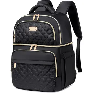 Backpack Cooler Lunch Backpacks Double Decker Lunch Box,Insulated Backpacks Lunch Cooler Bags, Lightweight Leakproof Lunchbox Back Pack for Women Men to Travel,Picnic,Hiking,Beach,Camping
