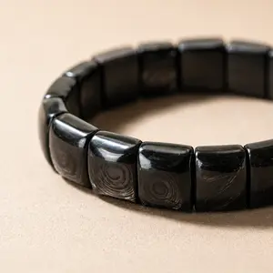 [Quiet Light] Statement Crystal Bracelet Collection | Soft Bangles • Chunky Gemstone • Stretch Bracelet  TikTok Tags: Hypersthene, Smoky Quartz, Rose Quartz, Crystals for Sale