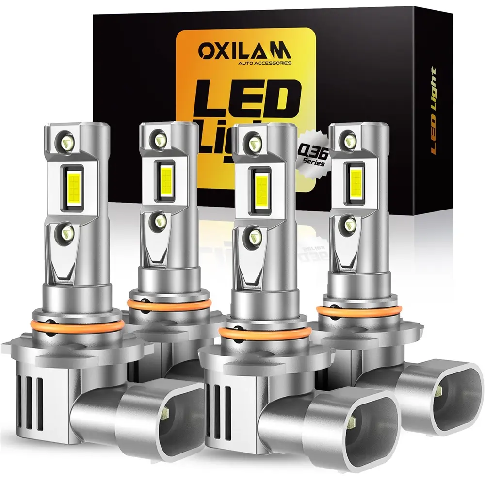 1999-2006 Chevy Silverado 1500 2500 3500 & GMC Sierra 1500 2500 3500 LED Headlight Bulbs, 9005/HB3 High Beam + 9006/HB4 Low Beam, 44000LM 6500K Cool White, No error,CANBUS Ready,No Flickering, Plug and Play