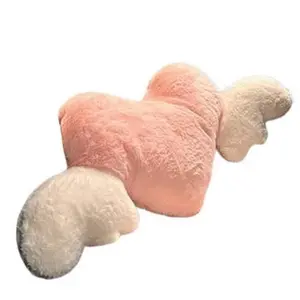 Heart Shaped Car Travel Pillow, 2 Counts/set Comfortable & Soft Car Lumbar Support Pillow, Car Interior Accessories for Women & Girls