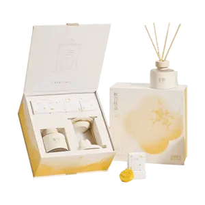 SONG CHAO Jiangnan Guiyu Scented Candle Gift Set Aromatherapy Wax Candles Perfect for Gifting