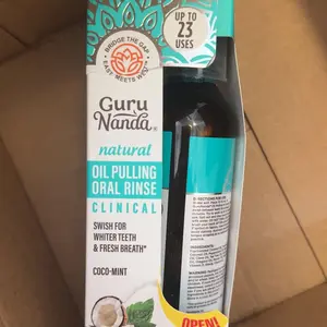 Product Review of GuruNanda Cocomint Pulling Oil with 7 Essential Oils & Vitamins D, E & K2 - 8 oz from **