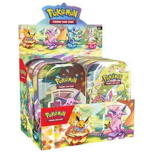 Pokemon TCG: Prismatic Evolutions: Mini Tin Display