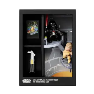 Star Wars Luke Skywalker Vs Darth Vader Fandrop Figure Diorama