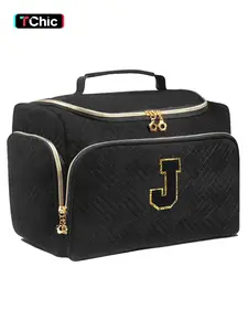 Waterproof Makeup Bag, Large Capacity Travel Organizer, Perfect Holiday Gift for Men & Women, Christmas & Halloween Multi-Functional Holder