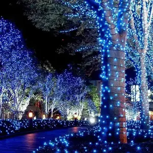 200pcs 66ft LED Fairy Lights Purple Outdoor Halloween Decor Diwali Christmas Festive String Lights with 9 Lighting Modes for Indoor & Outdoor Decor 83ft Total Length