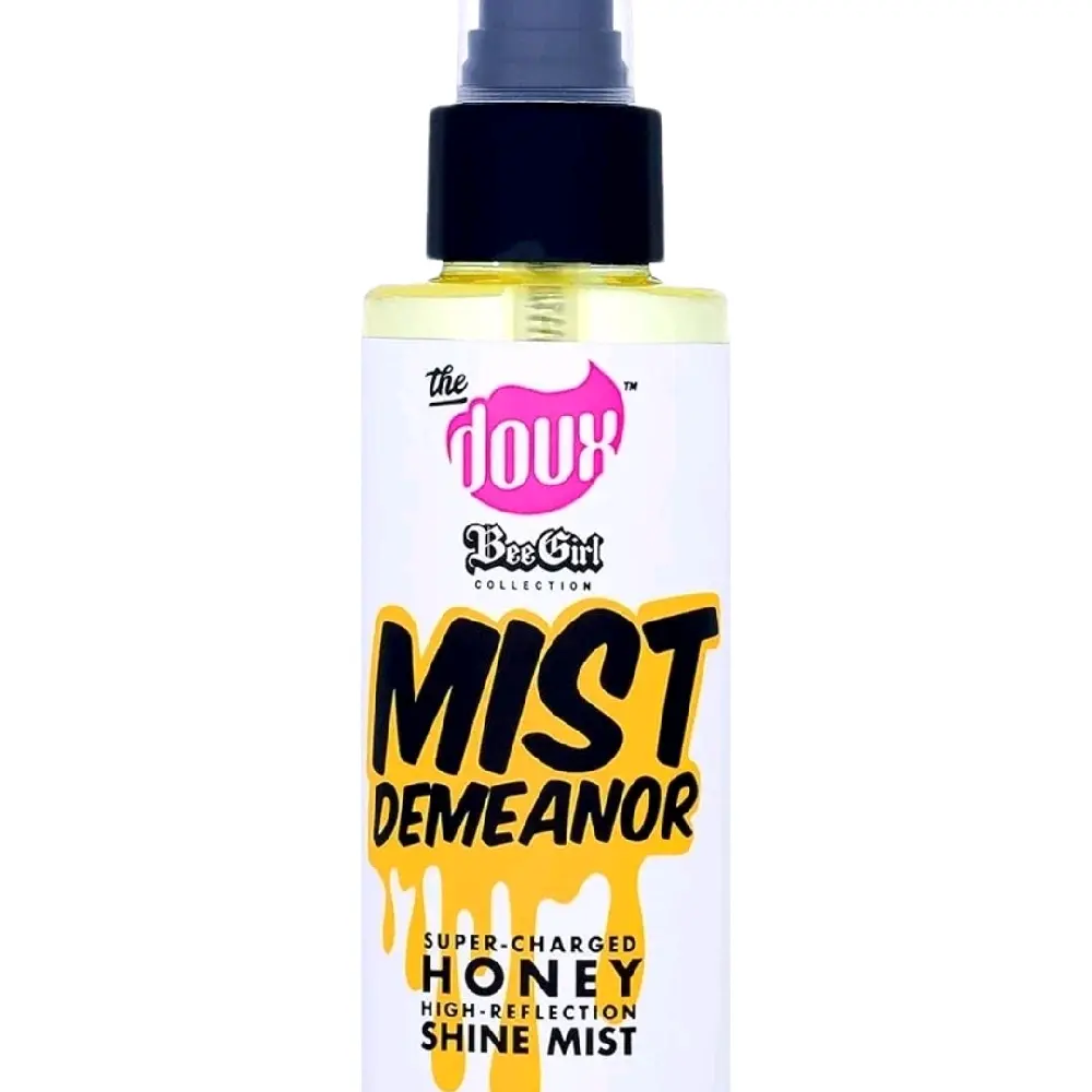 The Doux Bee Girl Collection MIST DEMEANOR Honey Shine Mist - Super-Charged Honey for High-Reflection Shine - Gel, Haircare