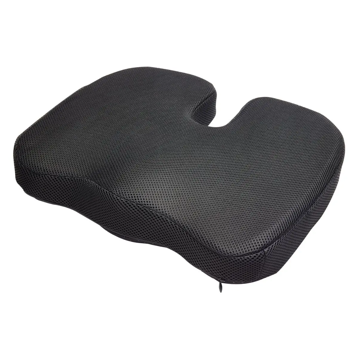 Cooling Gel and Memory Foam Seat Cushion with U-Shaped Cutout, Pressure-Relief Pad for Wheelchairs, Lightweight Design with Removable Cover, Ideal for Travel, Car, Office, and Airplane Use