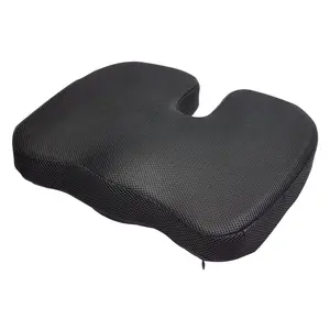 Cooling Gel and Memory Foam Seat Cushion with U-Shaped Cutout, Pressure-Relief Pad for Wheelchairs, Lightweight Design with Removable Cover, Ideal for Travel, Car, Office, and Airplane Use
