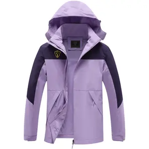 Rain Jacket for Women, Women's Waterproof Lightweight Rain Jackets Raincoat Windbreaker with Hood Womenswear Tops Comfort Long Sleeve Longsleeves Hoodie