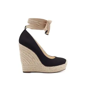 Zexie Platform Wedge in Black - Elegant Women's High Heels Footwear for Fashion and Stylish Living