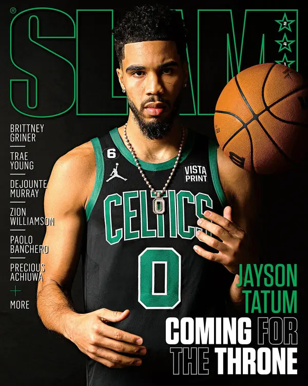 SLAM 241: Jayson Tatum Cover Poster Print - NO FRAME