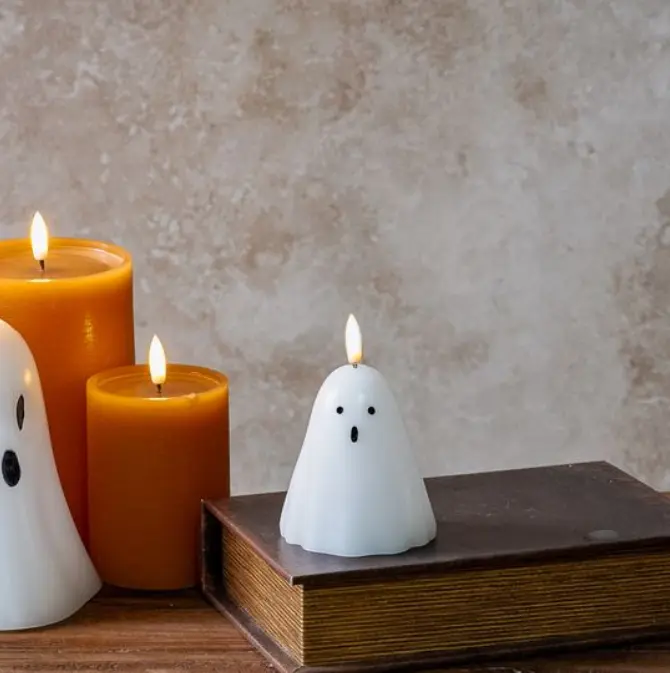 Halloween Ghost Candle
