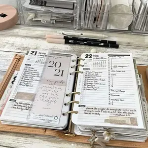 Latest Version 2026 Full Year & 2027 Half-Year Planning Toolkit, 104 Pages Life Area Simple Planner, Personal Schedule Memo Gift Box