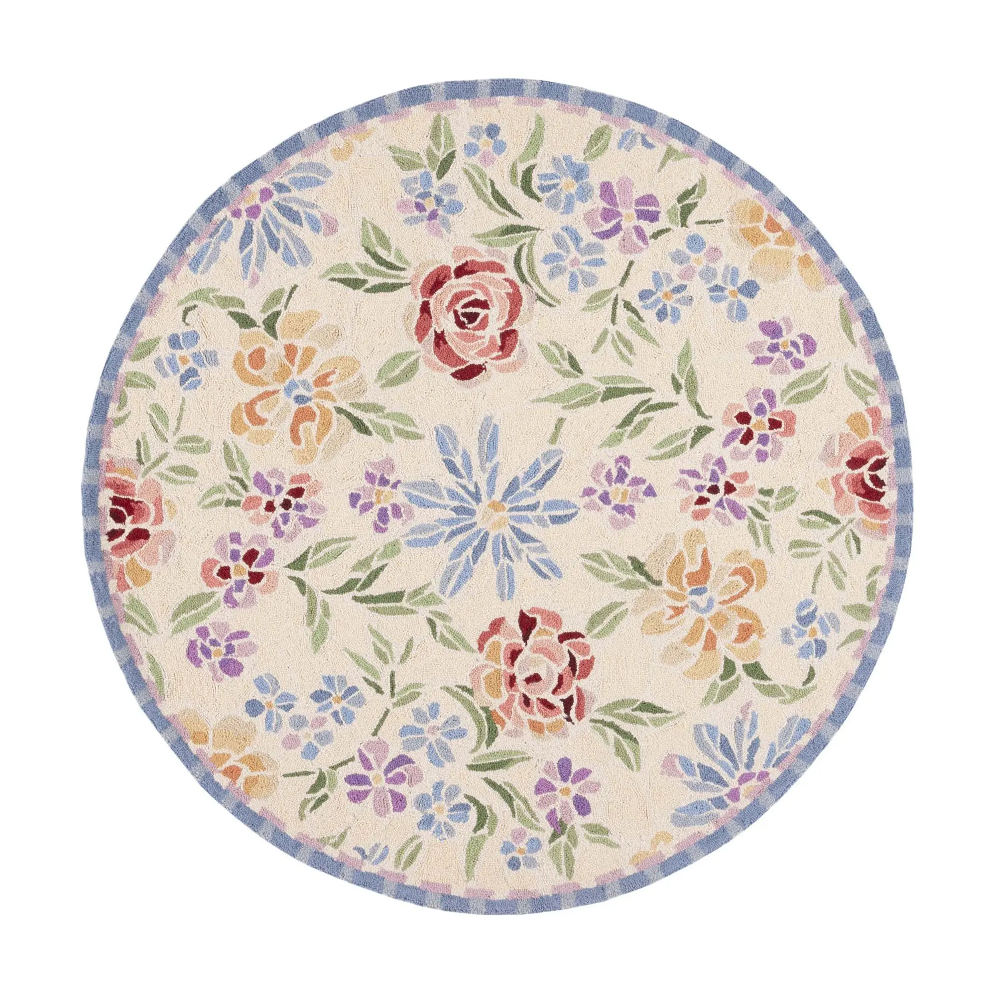 Chelsea Collection HK214 3' X 3' Round Rug by V alerie Chelsea Collection HK214 3' X 3' Round Rug by V alerie